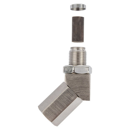 Mini Catalytic Converter O2 Sensor Eliminator CEL Check Engine Light Adapter M18X1.5