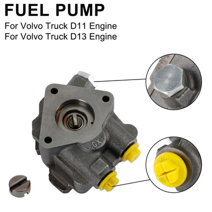 Fuel Pump 20997341 fit Volvo VN VNL VHD Series D11 D13 D16 Engine 85103778 Fedex Express