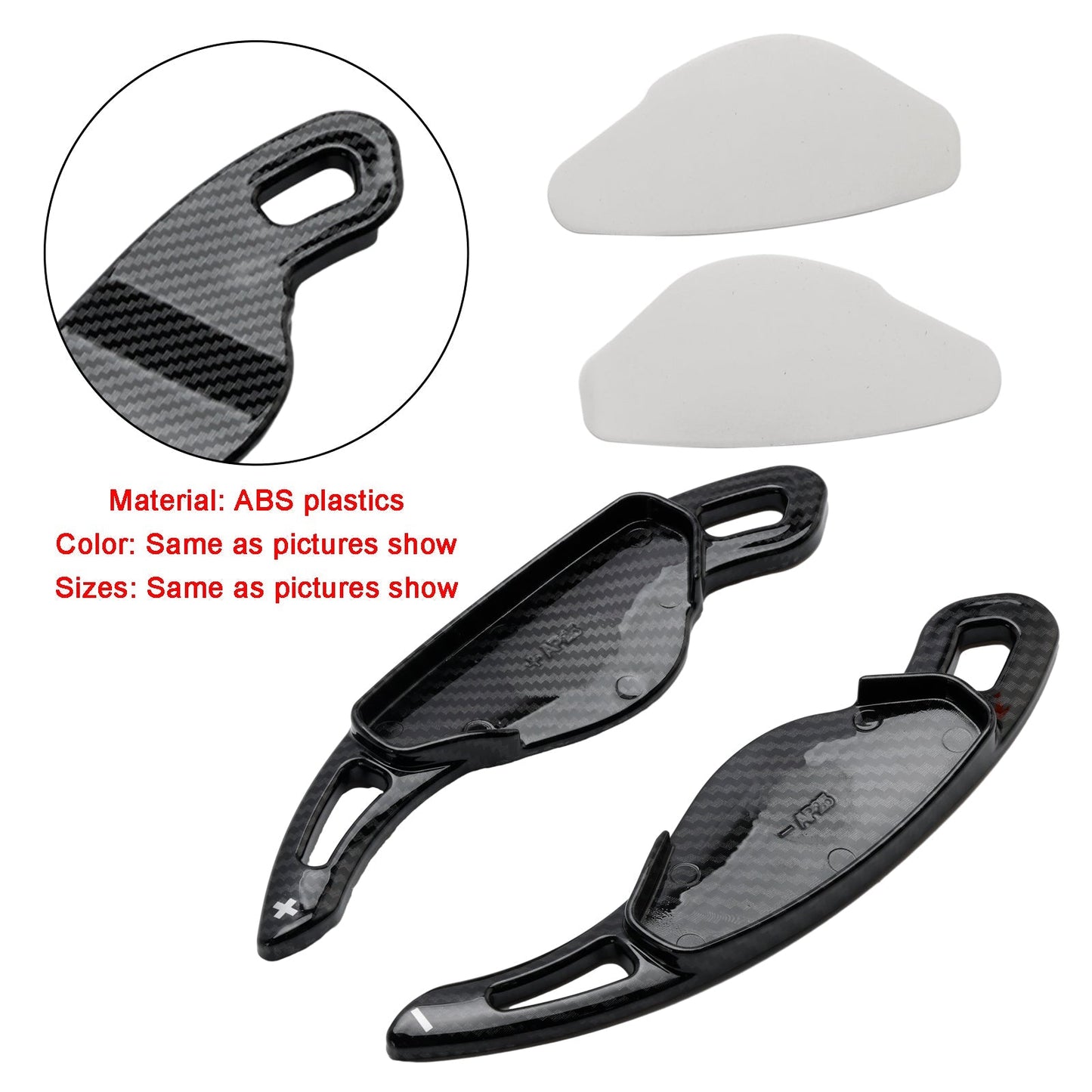 2018-2020 Range Rover Velar Carbon Fiber Style Steering Wheel Shift Paddle Shifter