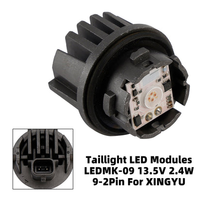 XINGYU Taillight LED Modules 13.5V 2.4W 9-2Pin LEDMK-09