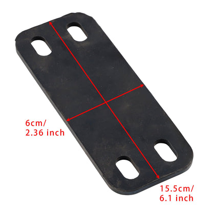 Peterbilt 379 Cab Lower Exhaust Stack Bracket Stainless 14-12998