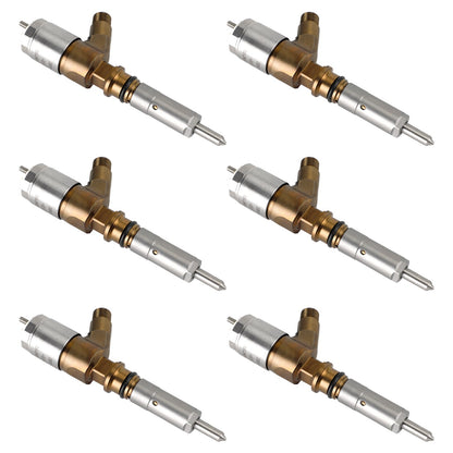 CAT Caterpillar Perkins C6.6 6PCS Fuel Injectors 2645A747 320-0680