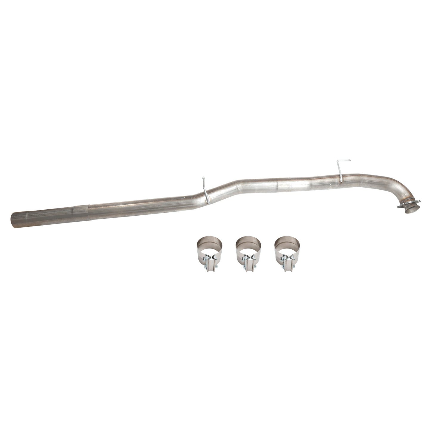 2017-2022 GMC Sierra 2500 3500 HD L5P 6.6L Duramax Diesel 4" Exhaust DPF Delete Race Pipe Stainless Steel