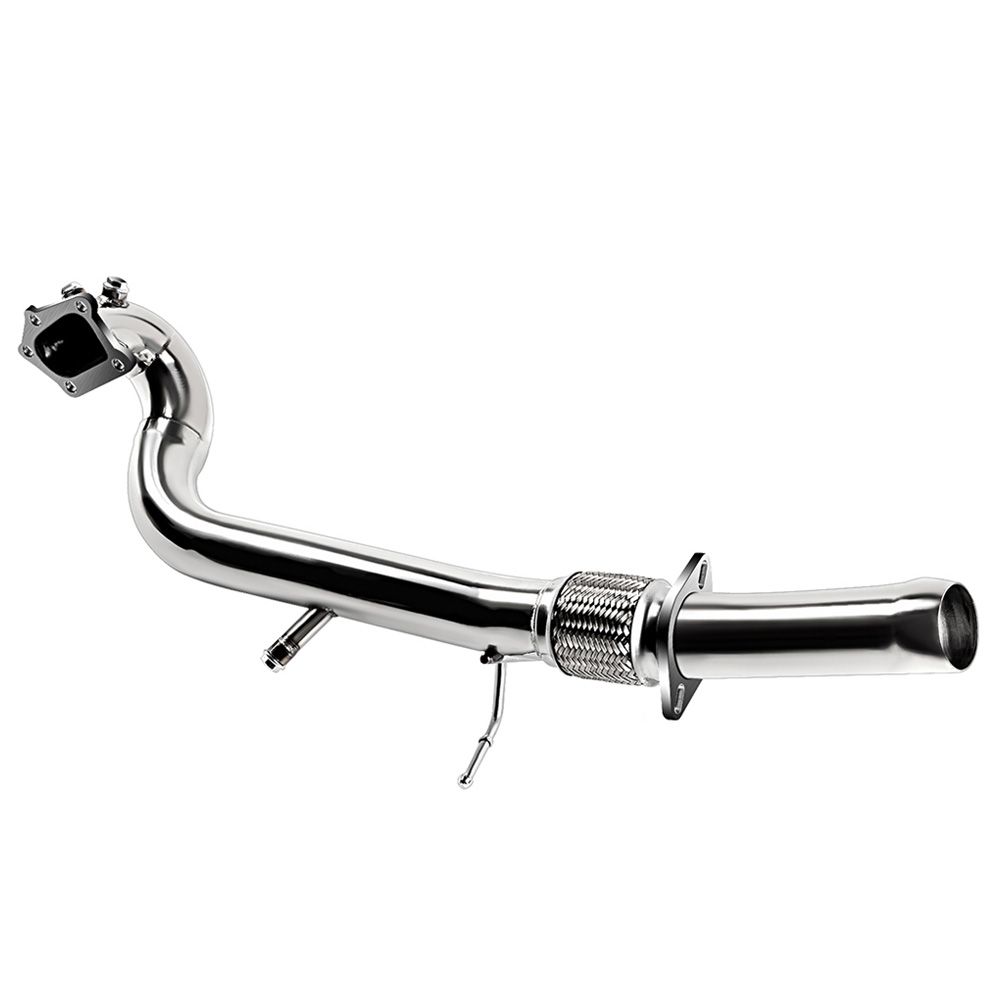2007-2013 Mazda 3 Turbo Downpipe Exhaust SS Racing Stainless Steel