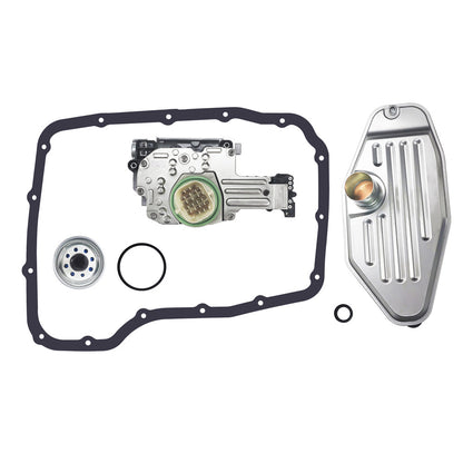 2008-2010 JEEP WRANGLER UNLIMITED L4 2.2L 2.8L 5-45RFE Solenoid Block 4WD Filter Kit 68002342AD 68002342AF