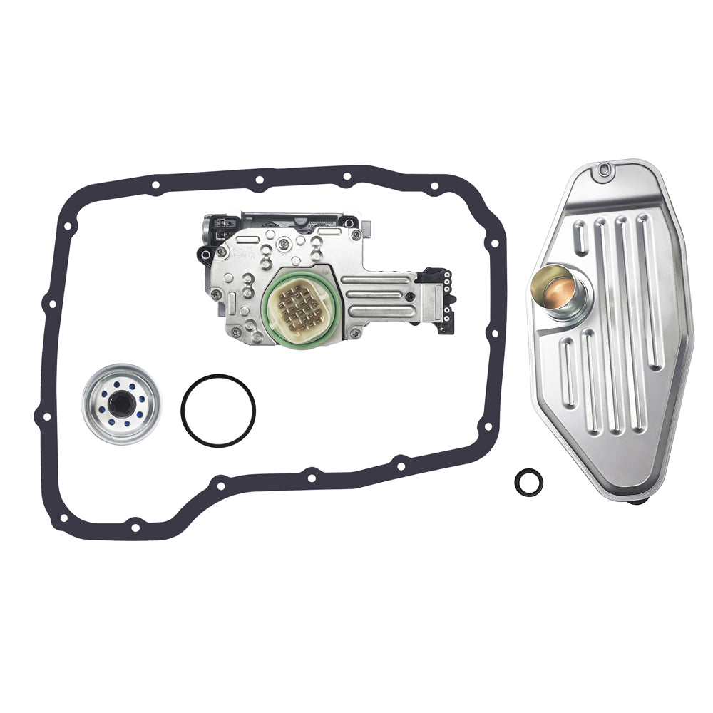 2001-2011 JEEP GRAND CHEROKEE V8 4.7L 5.7L 5-45RFE Solenoid Block 4WD Filter Kit 68002342AD 68002342AF