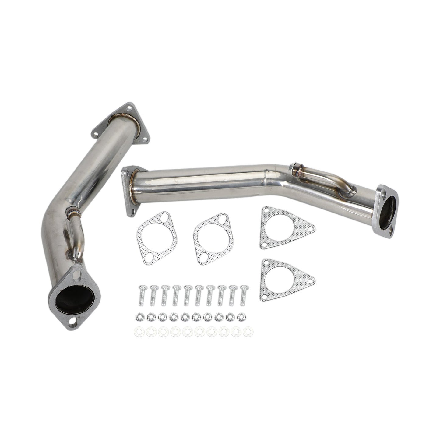 2.5" Test Pipes Exhaust DownPipe For Nissan 370Z Infiniti G37 Q50 Q60