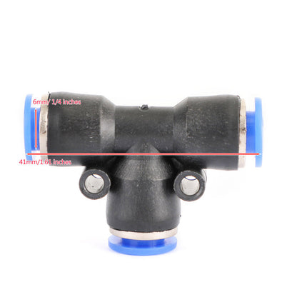 Car, "T" Shape 1Pcs New Mini Push Button SPST Momentary N/O OFF-ON Switch 10mm Black