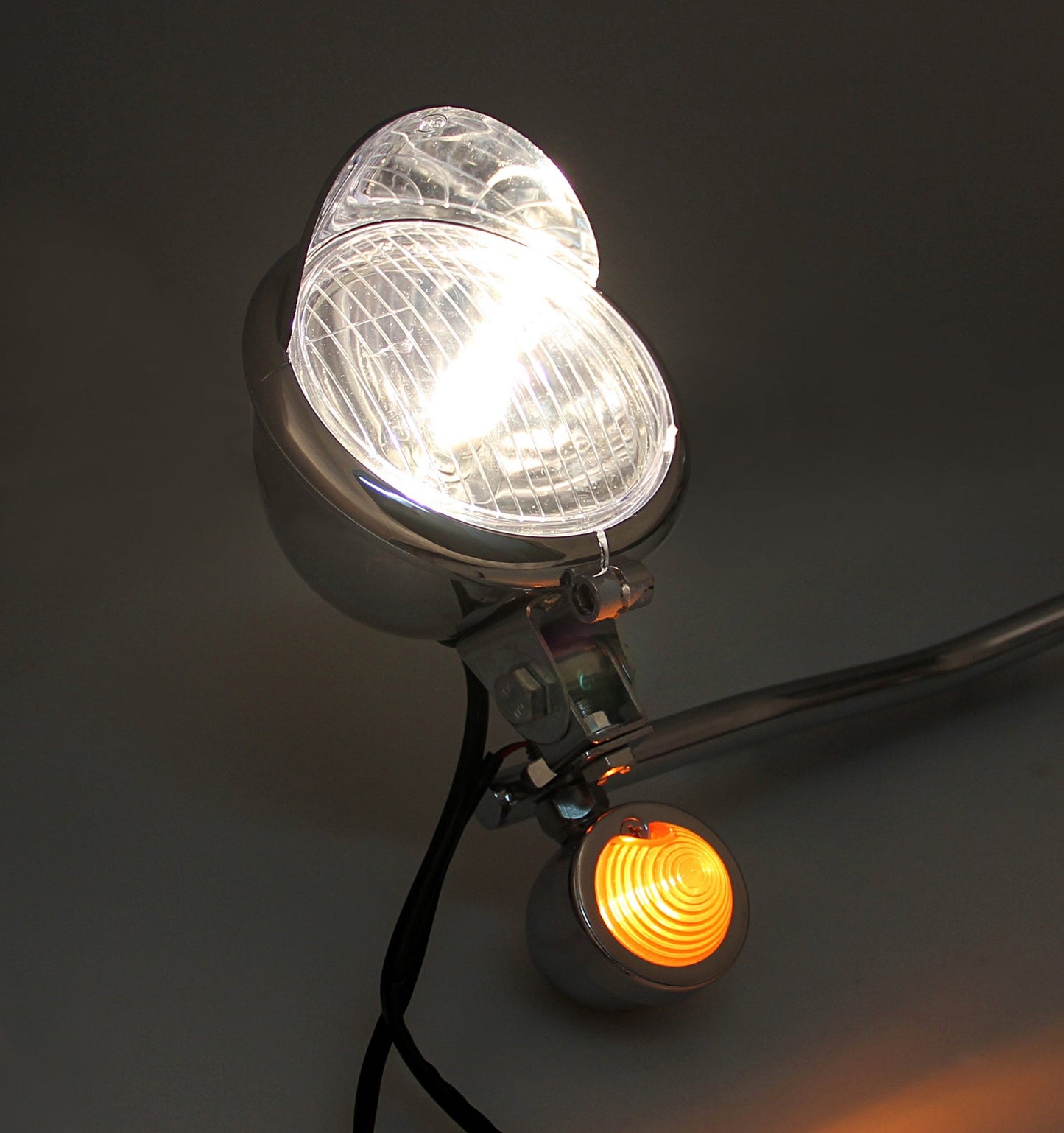 Driving Passing Turn Signal Spot Light Bar For Honda Yamaha Suzuki Kawasaki Champoo