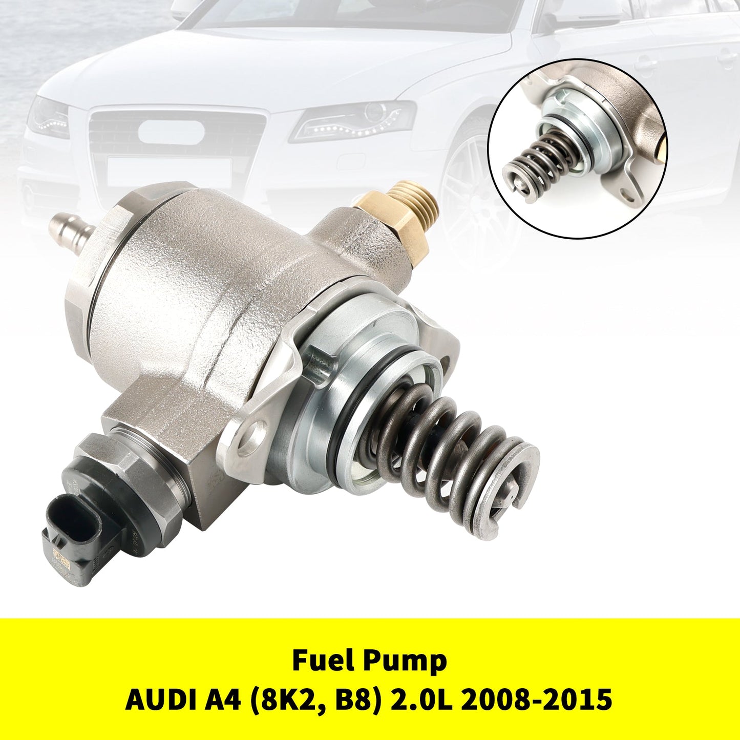 2008-2015 AUDI A4 Avant (8K2, B8) 2.0L #HFS034A135C 06J127025E High Pressure Pump Fuel Pump