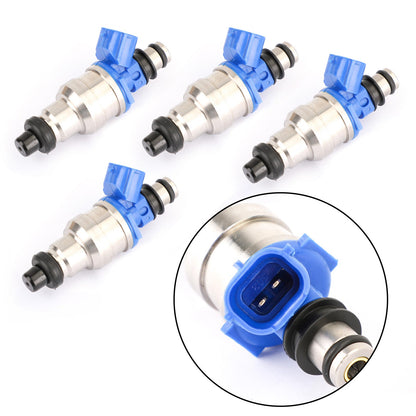 4PCS Fuel Injectors 195500-1970 fit 1990-1993 Mazda Miata 1.6L