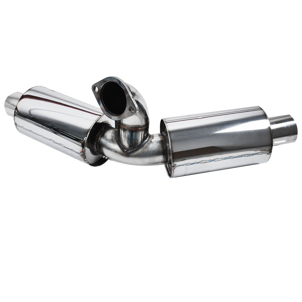 91-95 Toyota MR2 Turbo 2.0L 4.5'' Dual Tip Muffler Catback Exhaust System