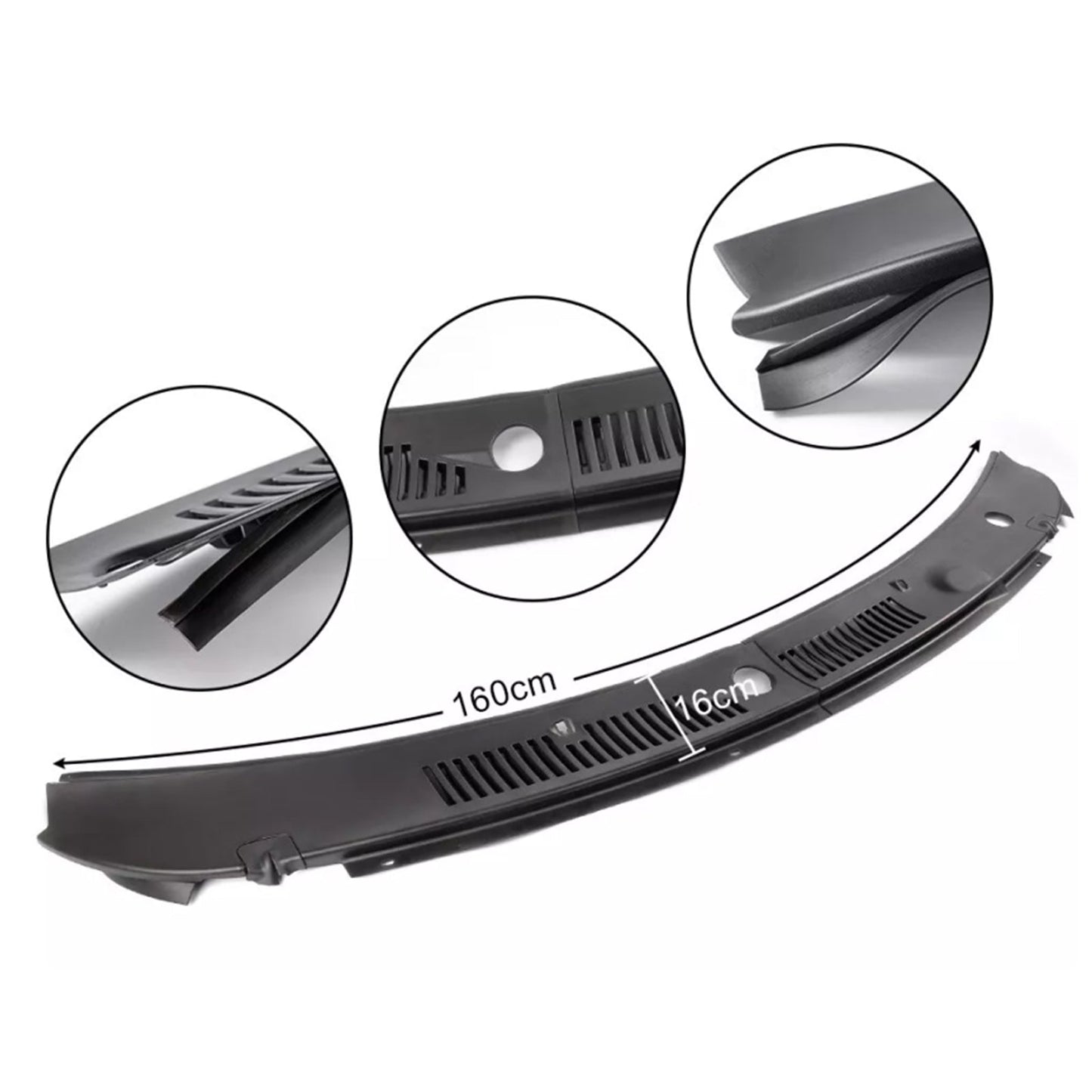 1999-2001 Ford Mustang SVT Cobra, Coupe/Convertible Windshield Wiper Window Cowl Panel Grille RH & LH 3R3Z6302228AAA