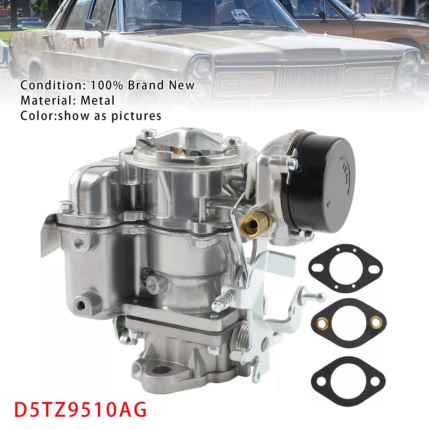 1975-1982 Ford 240 250 300 engine YF C1YF 6 CIL Carburetor D5TZ9510AG RSC-300A