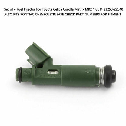 2000-2004 TOYOTA COROLLA 1.8L L4 1PCS Fuel Injector 232090D040 94859505