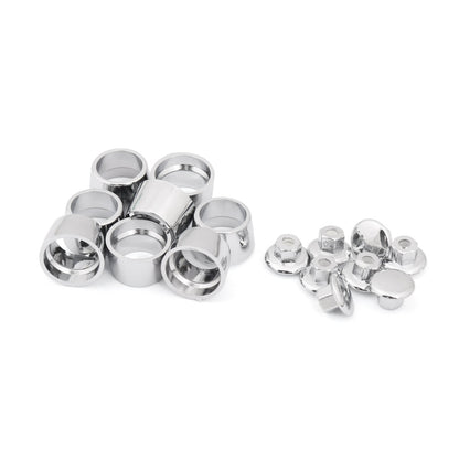 Chrome Tappet / Lifter Block Accent Cover For Harley Twin Cam 02-16 Road King