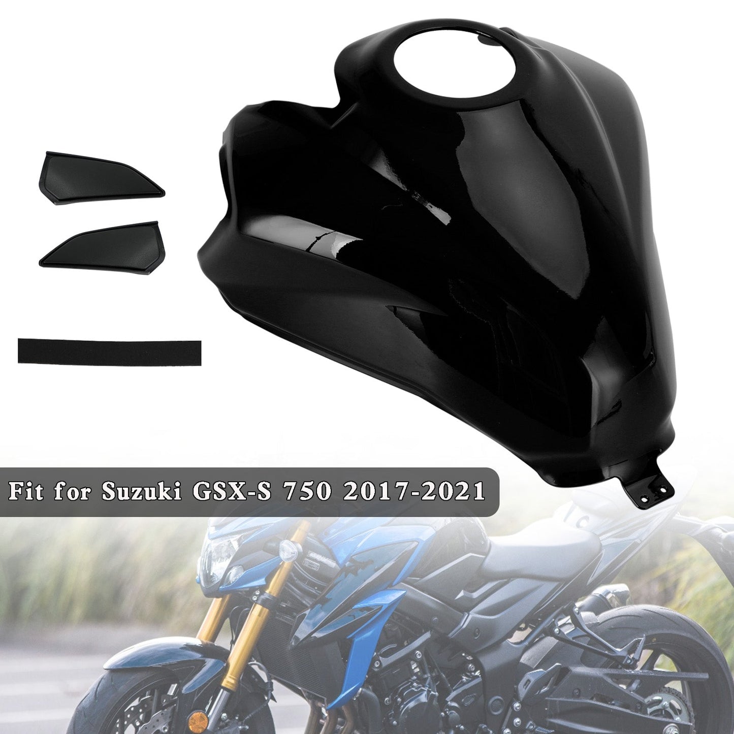 2017-2021 Suzuki GSX-S 750 GSXS Gas Tank Cover Guard Protector