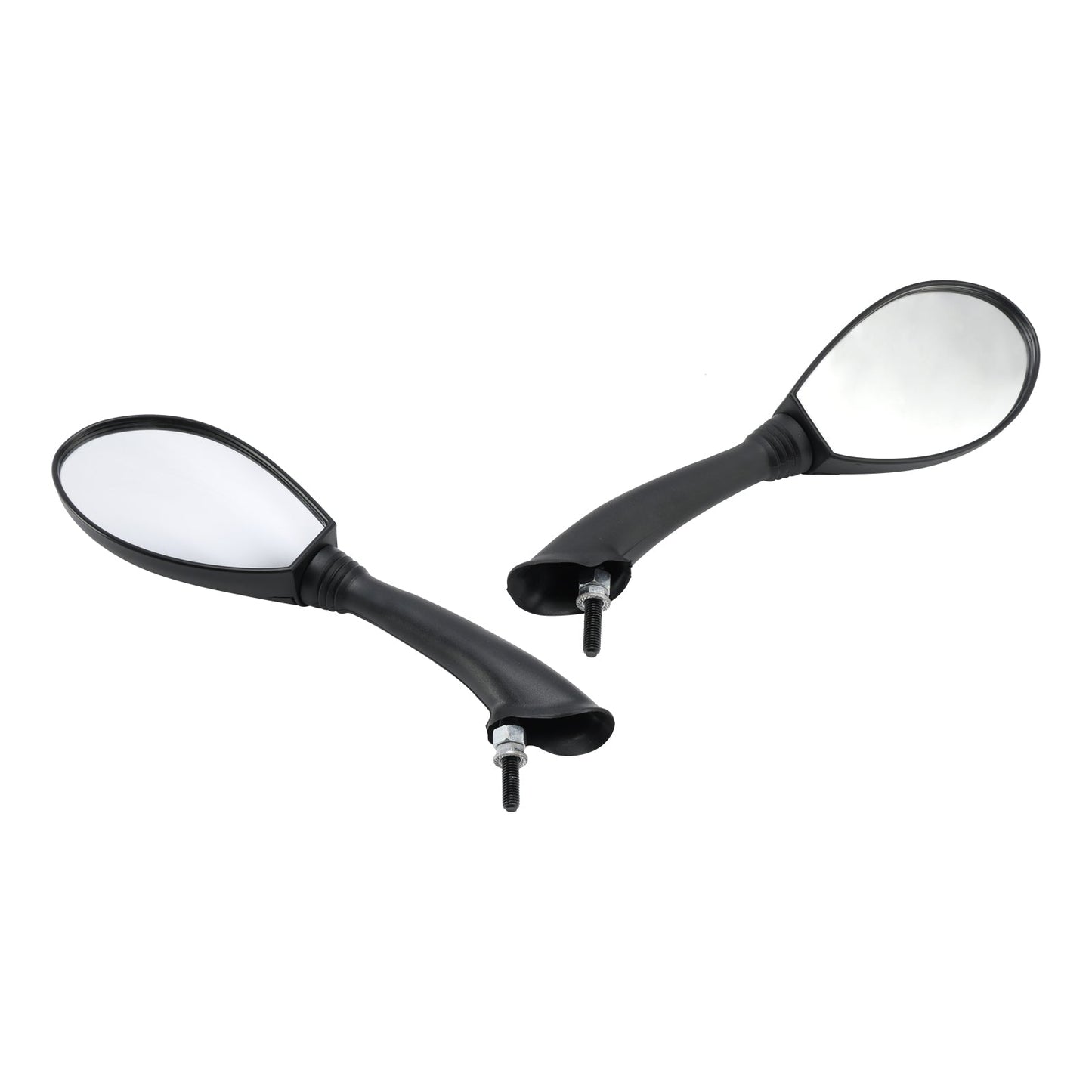 2007-2009 Piaggio Fly 50 4T NAFTA Black Mirrors Rearview Mirror CM027004 CM027005