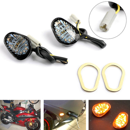 Yamaha 06-08 YZF R6S & 03-09 YZF R6 & 02-08 YZF R1 Turn Signals Smoke Champoo