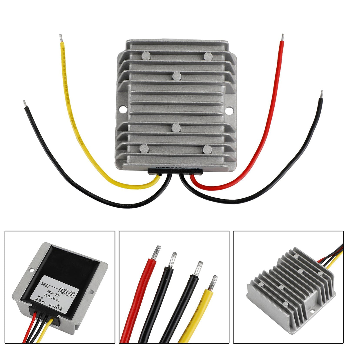 DC 9V-20V Converter To DC 12V 3A Boost Buck Power Module Voltage Regulator