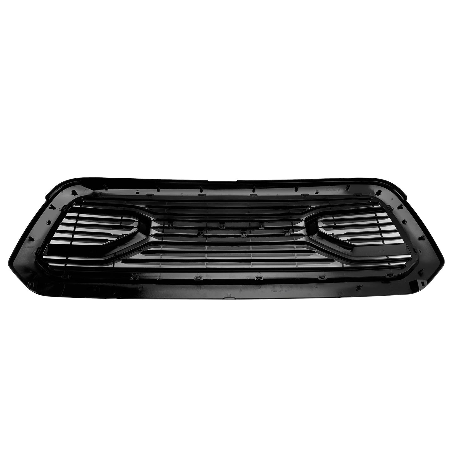 2013-2018 Dodge Ram 1500 Black Big Horn Style Front Bumper Grill Grille