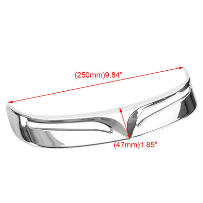Chrome Rear Fender Edge Trim Tip Trailing Fit For Fat Boy FLSTF 1990-2017