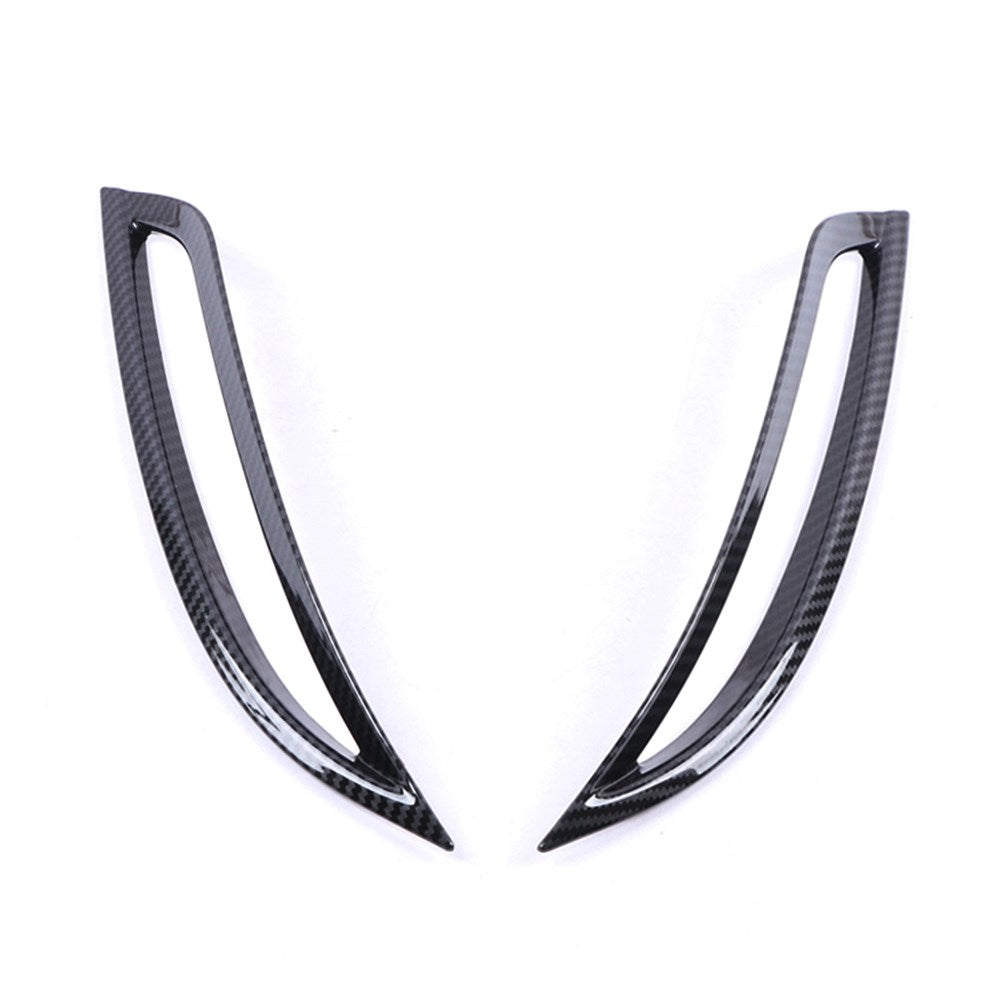 Carbon Fiber Rear Fog Light Lamp Cover Trim Tesla Model 3 2019-2022