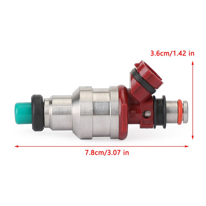 1989-1995 Toyota Pickup 2.4L 4PCS Fuel Injectors 22842-12130 23209-35040 23250-35040