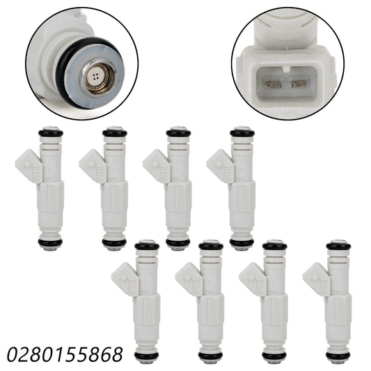 8PCS 36lb Fuel Injectors 0280155737 Fit Ford Fit GM LS1 LT1 5.0L 5.7L 380CC 0280155811 0280155737