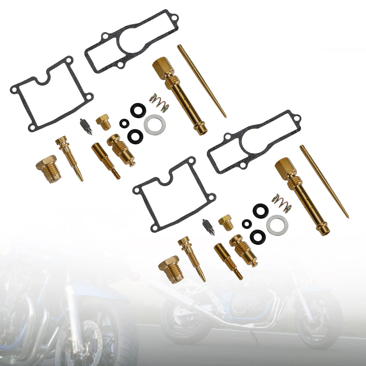 1980-1983 Kawasaki Z400 KZ400FX KZ550 GPZ550 2PCS Carburetor Rebuild Kit