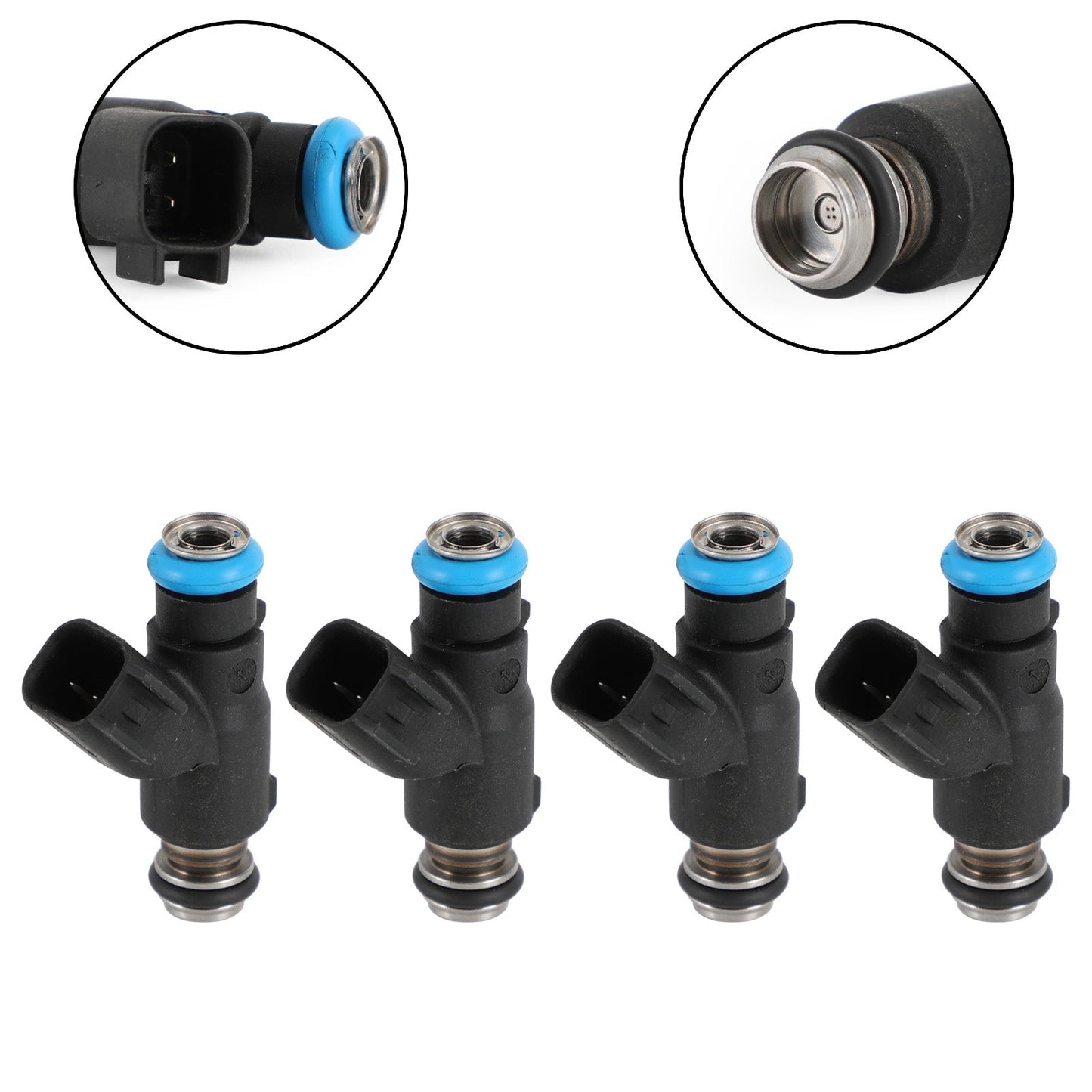 4PCS Fuel Injectors 96487553 Fit Chevrolet Aveo Aveo5 06-08 Pontiac Wave Wave5