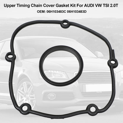 2009-2015 Volkswagen CC 2.0L/Tiguan Upper Timing Chain Cover Gasket Kit 06H103483C 06H103483D
