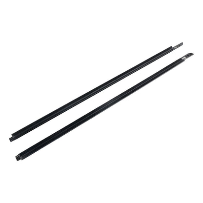 2008-2017 Dodge Challenger 2pcs 55399123AG 55399122AG Front Door Window Belt Weatherstrip