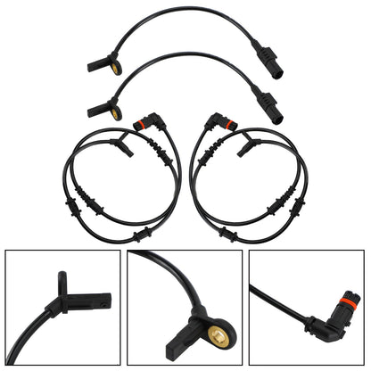 Mercedes-Benz W164 ML350 ML320 Set 4pcs Front Rear ABS Speed Sensor