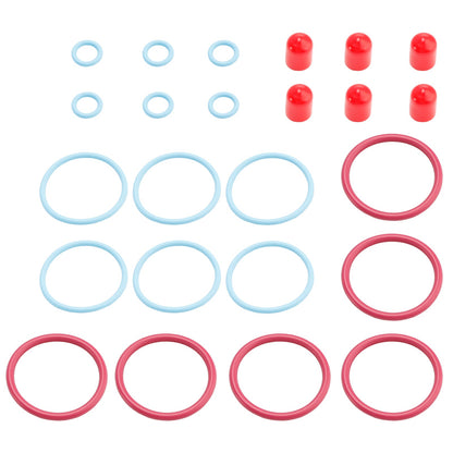 Caterpillar CAT C15/3406E External 6Pcs Fuel Injectors Seal O-Ring Kit 2481394 1895390