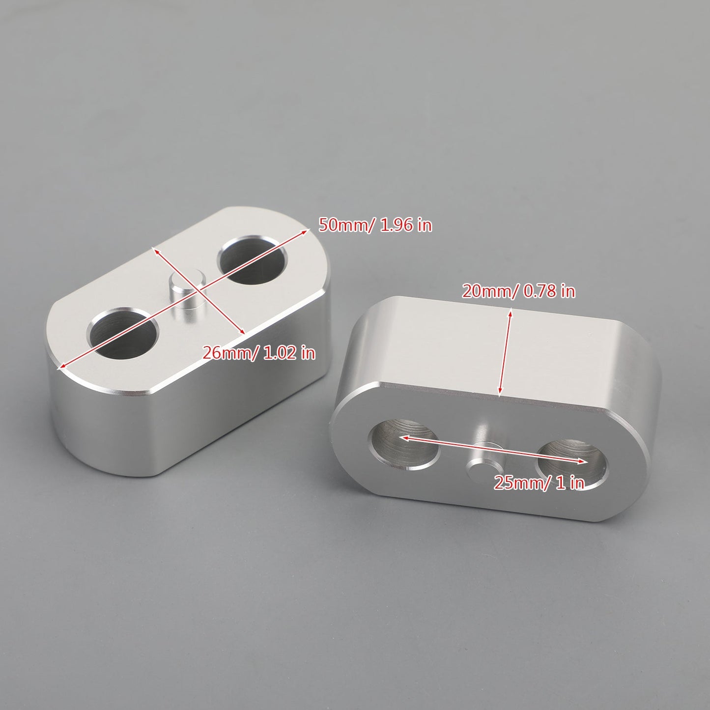 CNC Billet Aluminum HANDLEBAR BAR RISERS Extensions Kit For Triumph Tiger 800/1200 Explorer 2012-2020