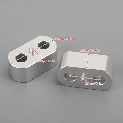 CNC Billet Aluminum HANDLEBAR BAR RISERS Extensions Kit For Triumph Tiger 800/1200 Explorer 2012-2020