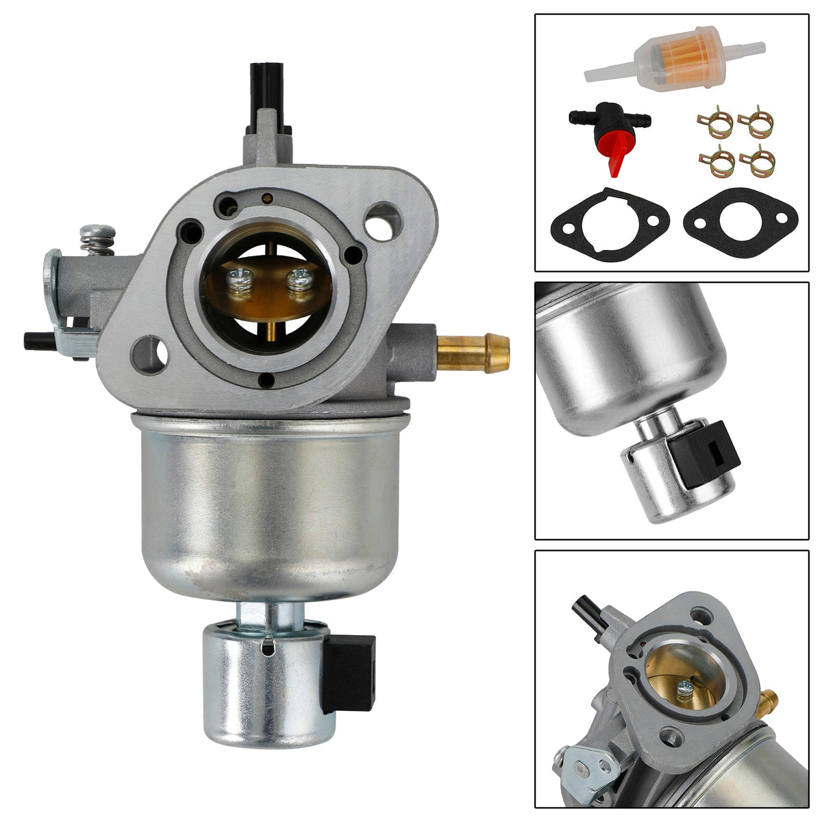 Carburetor Carb 15004-7060 15003-7081 15003-7100 19 HP for Kawasaki FH580V fits John Deere 235