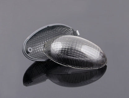 Front Turn Signals Lens For Ducati Monster 2006-2010 Smoke Champoo