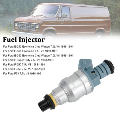 1988-1991 Ford F Super Duty 7.5L V8 1PCS Fuel Injector 0280150759 822-11120