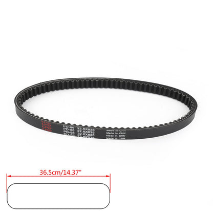 Drive Belt Fit For Malaguti Madison 250 Madison 3 250 Phantom Max 250 Black