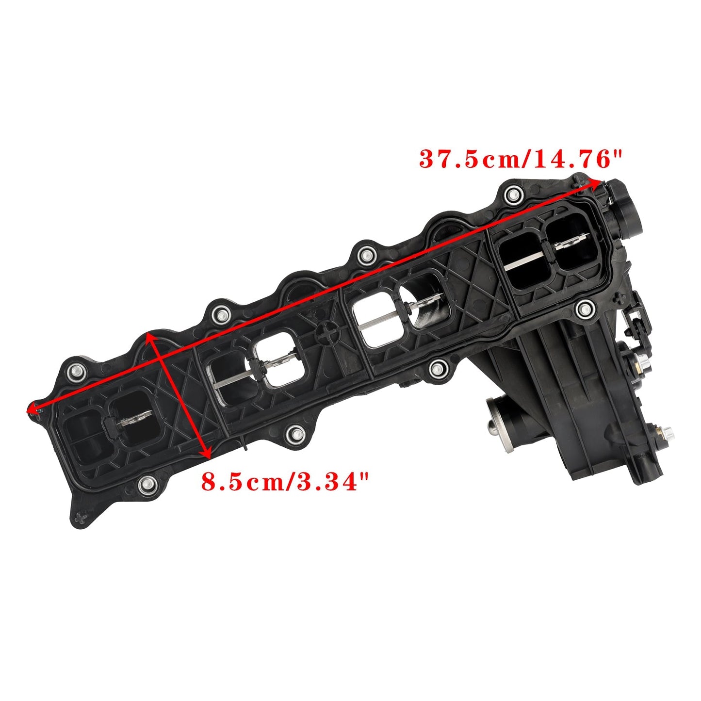 2011-On Mercedes Benz Slk R172 C-Class Coupe C204 Inlet Manifold W/ Actuator Motor A6510904937