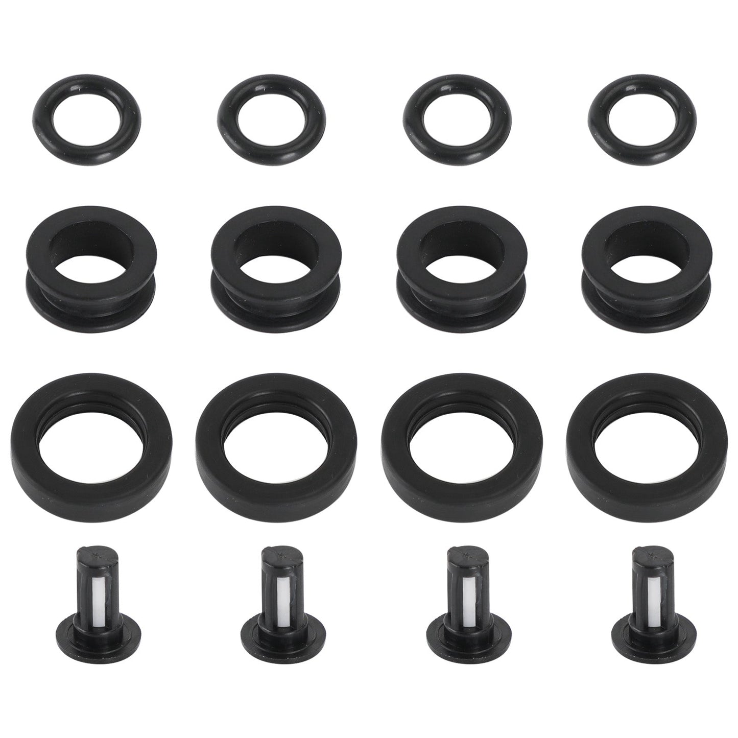 1996-2001 Acura Integra/ 1996-1998 RL/ 1996-1998 TL 4PCS Fuel Injectors Repair Kit 06164P2J000