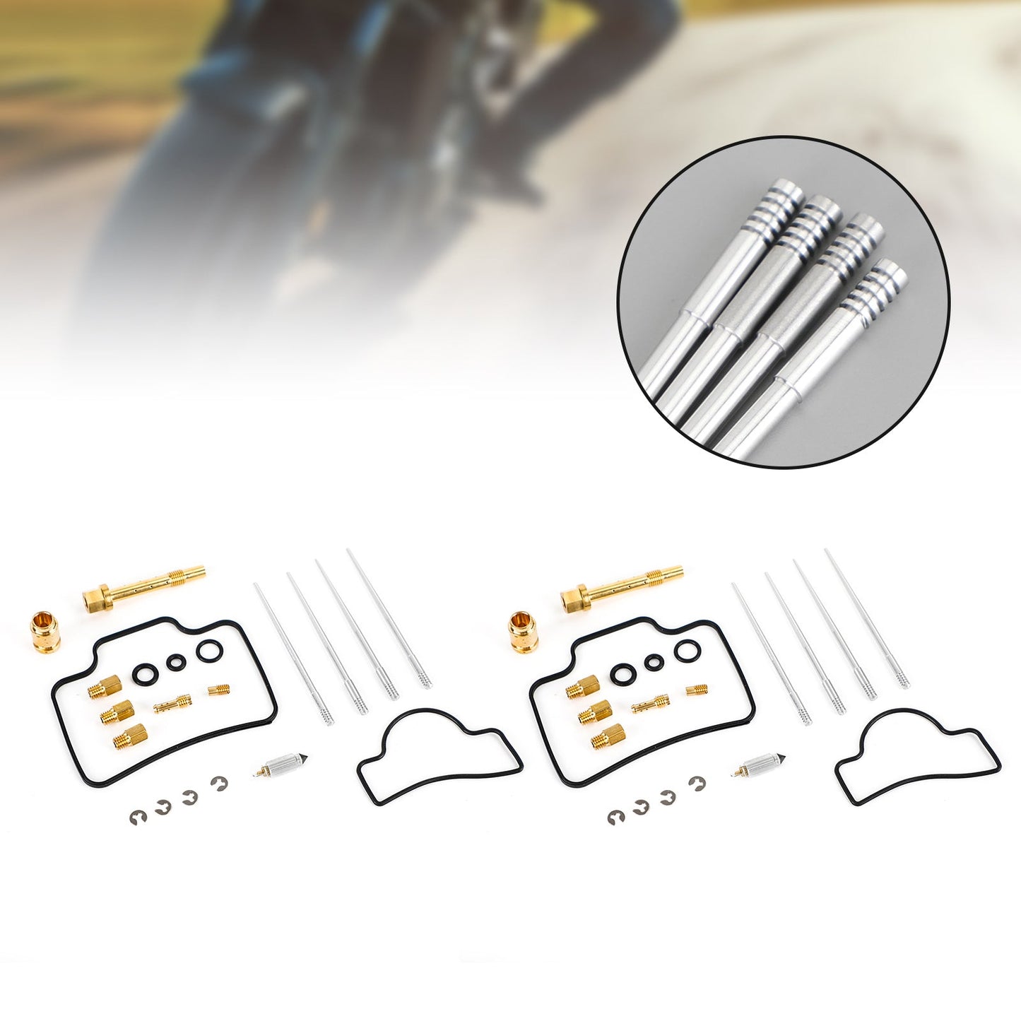 Suzuki RGV250 Gamma VJ21 VJ22 2PCS Carburetor Carb Rebuild Repair Kit