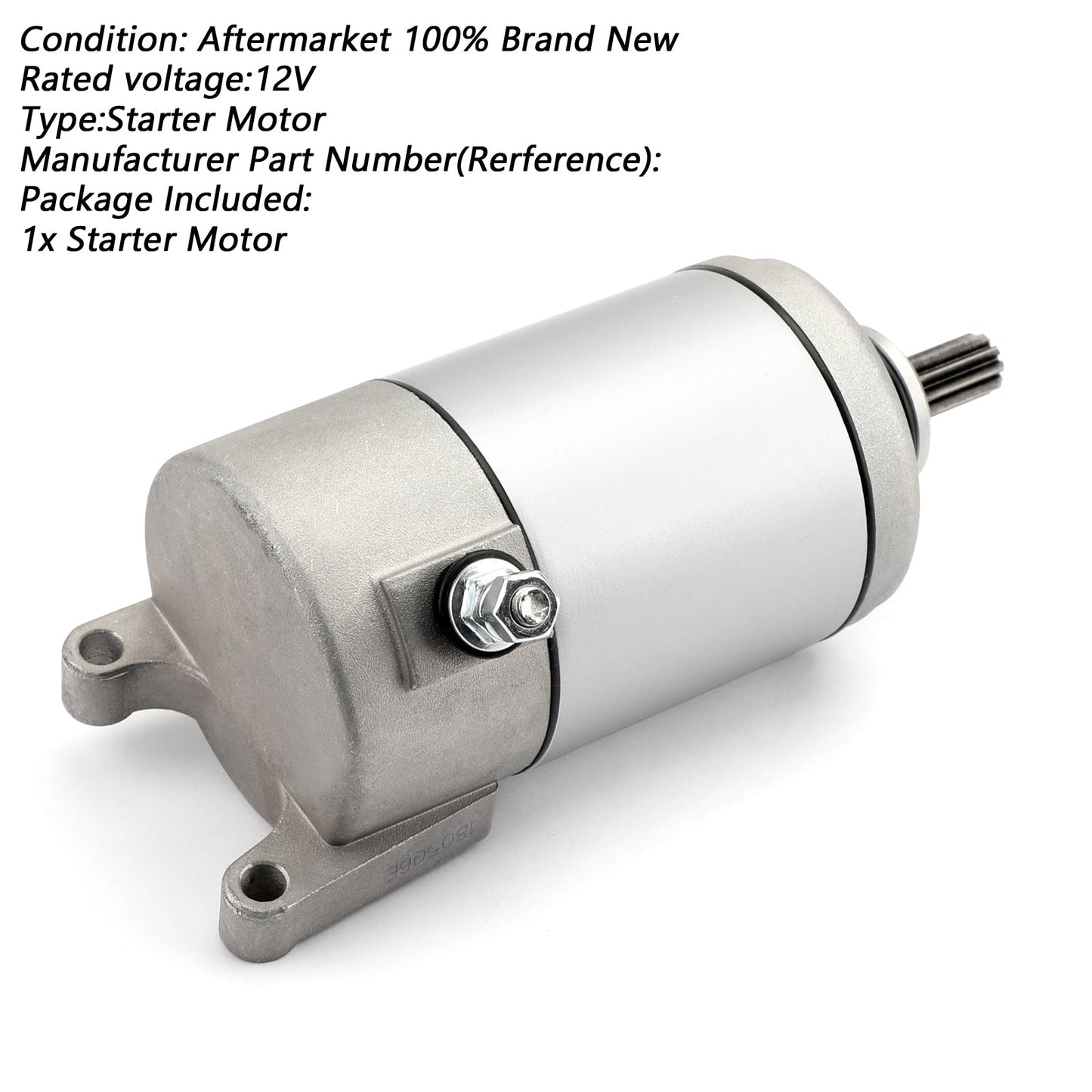 ATV Starter Motor For YAMAHA 350 YFM35 YFM35F TFM35G GRIZZLY 07-17 3HE-81890-00 Champoo