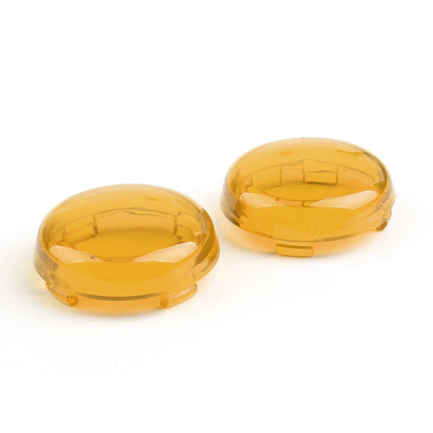 Plastic Turn Signal Light Lens For Cover For Harley Electra Glide Heritage Softail Champoo