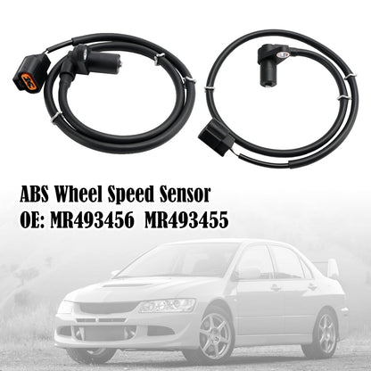 2003-2006 Mitsubishi Lancer Evo 2.0 16V 2Pcs Rear Left & Right ABS Wheel Speed Sensor MR493456 MR493455