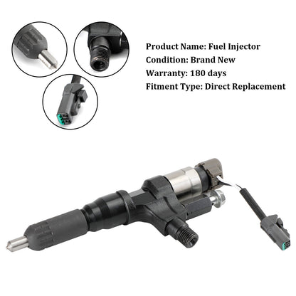 Hino 3.8L 4.7L 5.0L 6.5L 7.7L 1PCS Fuel Injector 095000-6593 CB84034501S 095000-6590