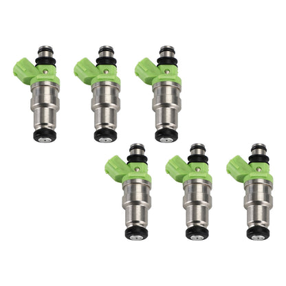 1989-1992 Toyota Cressida 3.0L 6PCS Fuel Injectors 23250-70080 2320970080