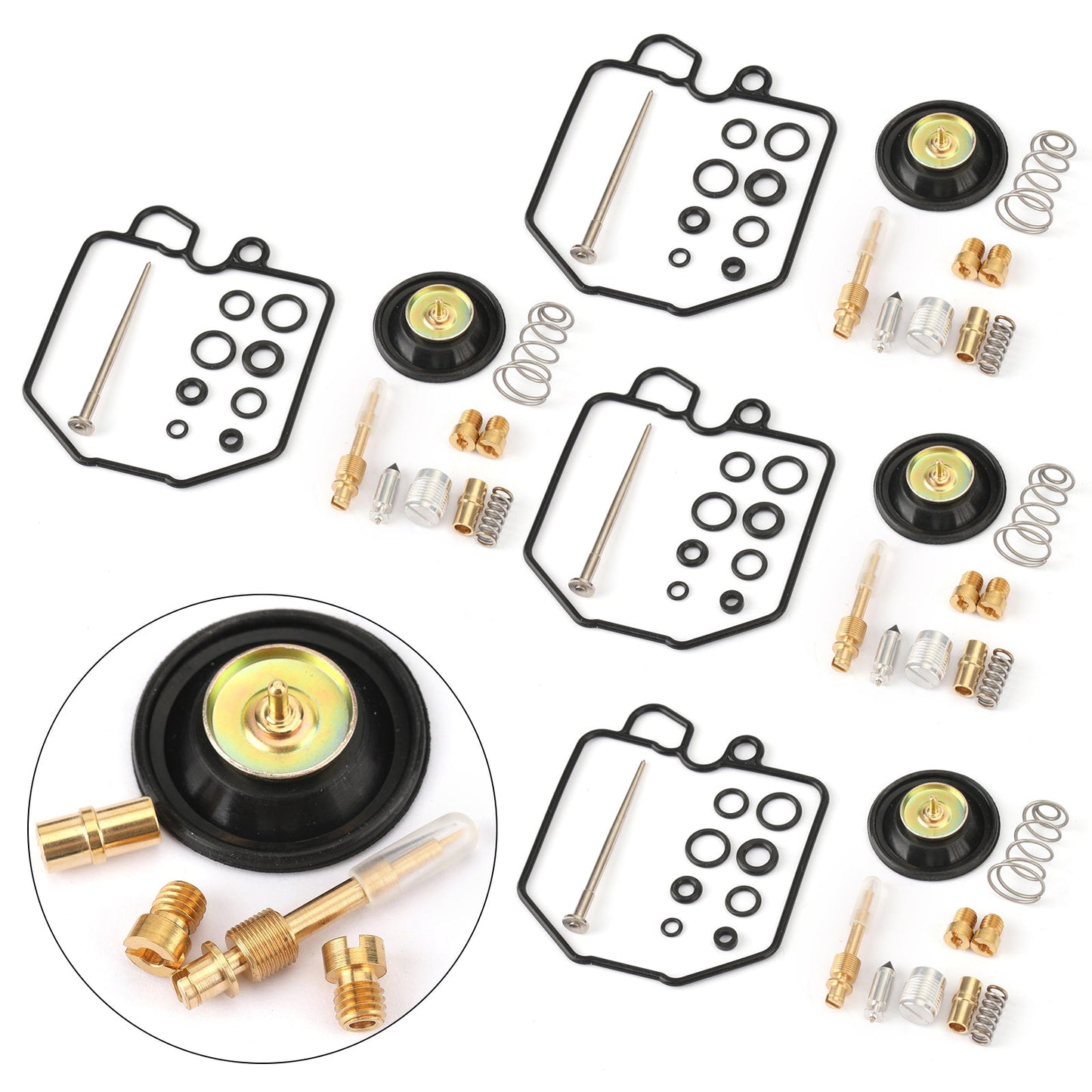 1980-1982 Honda CB750K 4PCS Air Cut Off Valve carb Carburetor Repair Rebuild Kit